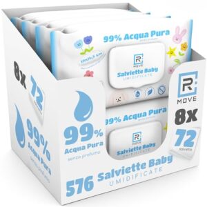 Recensione R MOVE 576 salviette neonato umidificate: opinioni e prezzo